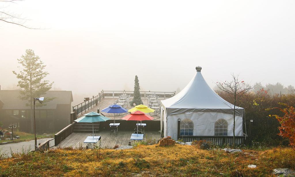 Chalet Resort Pyeongchang Bagian luar foto