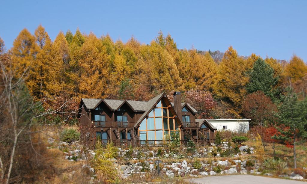 Chalet Resort Pyeongchang Bagian luar foto