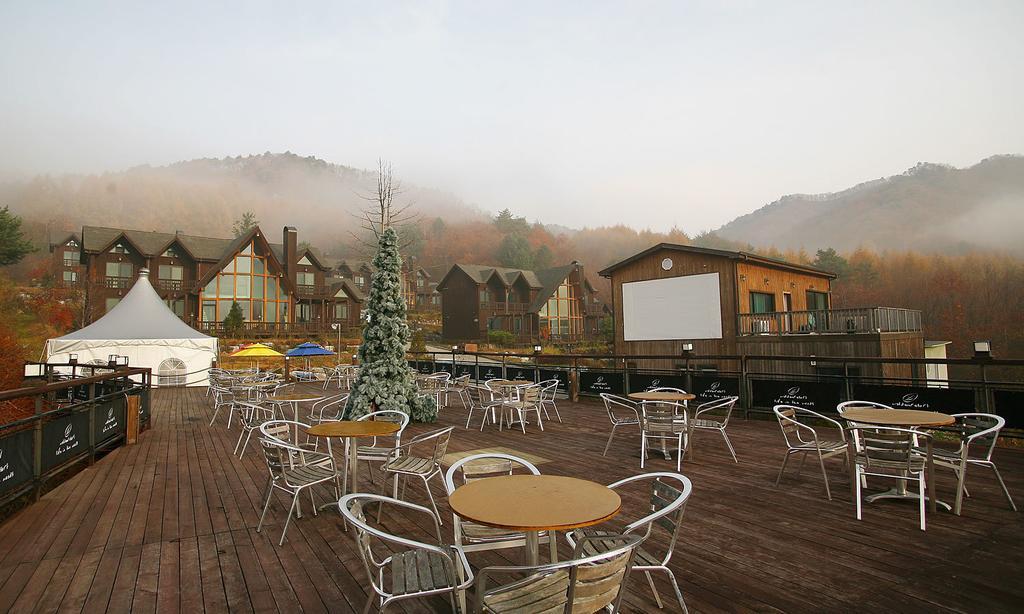 Chalet Resort Pyeongchang Bagian luar foto