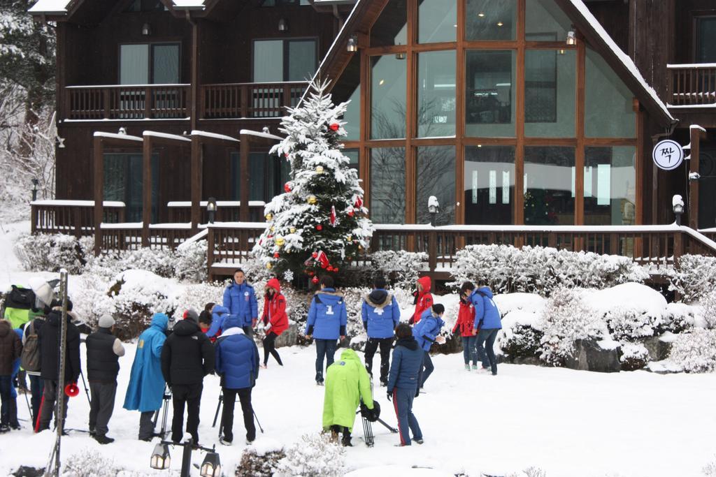 Chalet Resort Pyeongchang Bagian luar foto