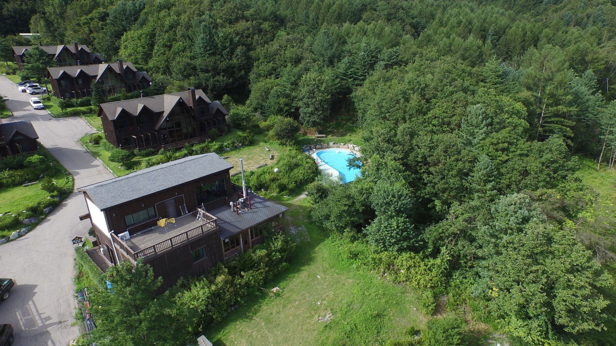 Chalet Resort Pyeongchang Bagian luar foto
