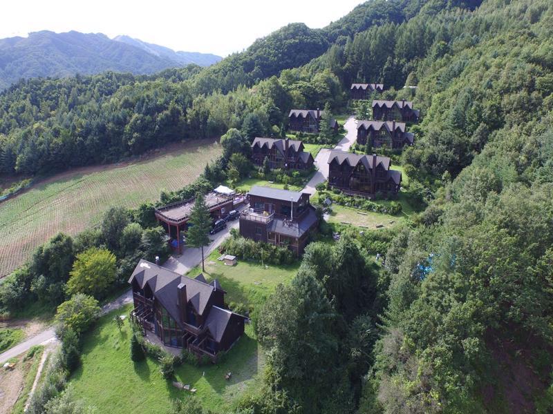 Chalet Resort Pyeongchang Bagian luar foto