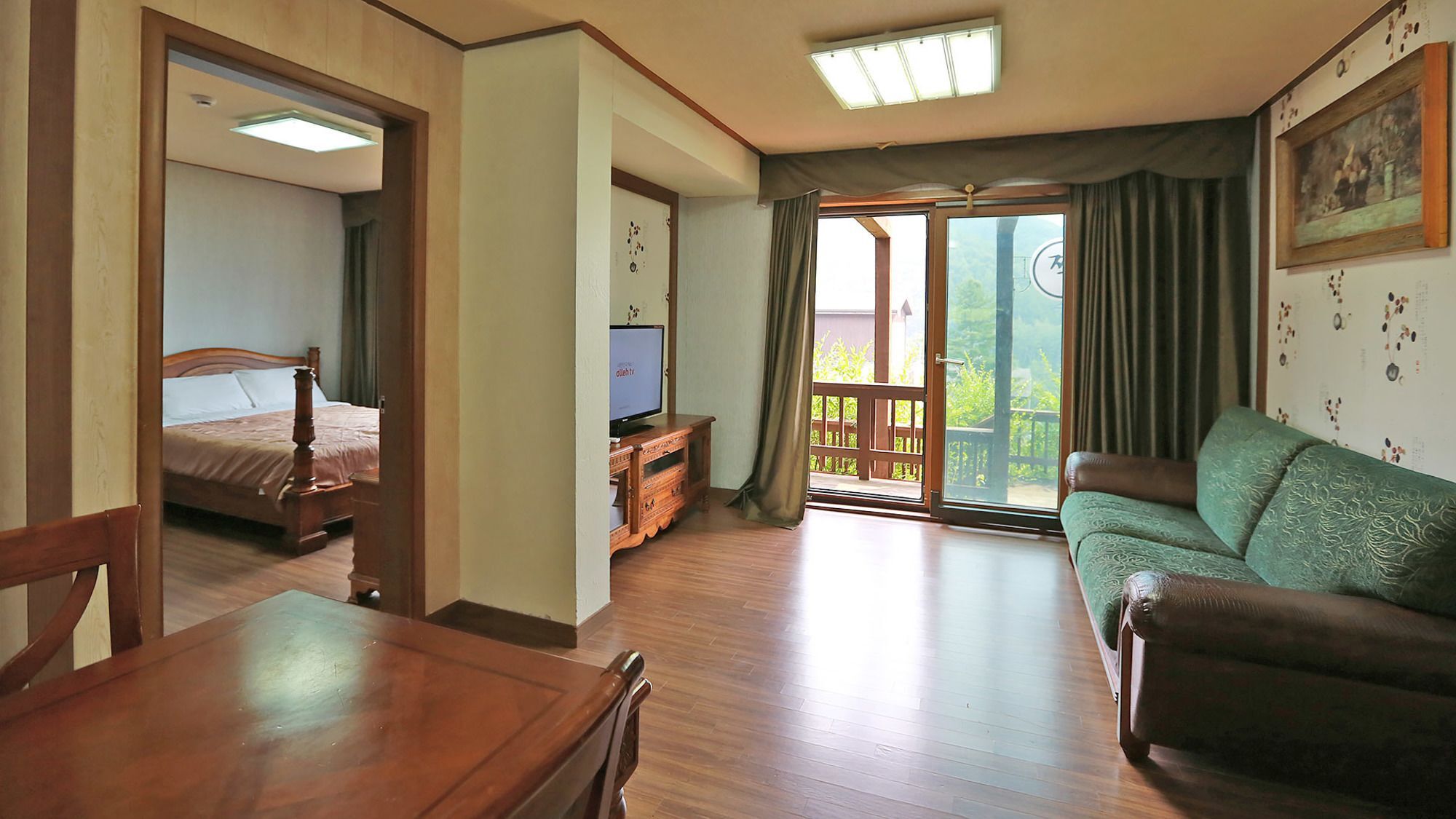 Chalet Resort Pyeongchang Bagian luar foto